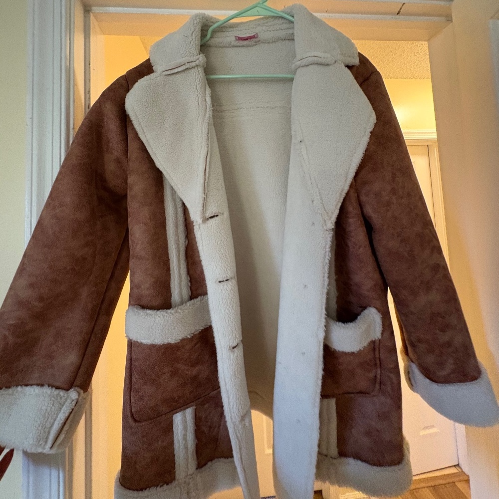 Pink Lilly fleece lining coat - Picture 2 of 3